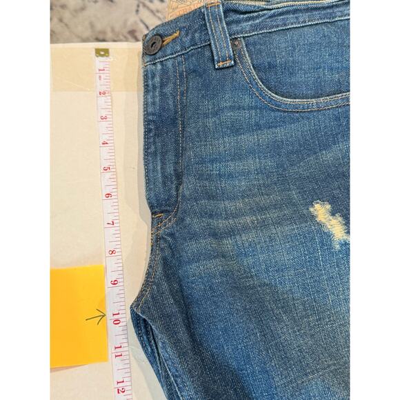 Salt Valley Jeans 32 Distressed Grunge Revival Street Style Denim - Picture 8 of 10